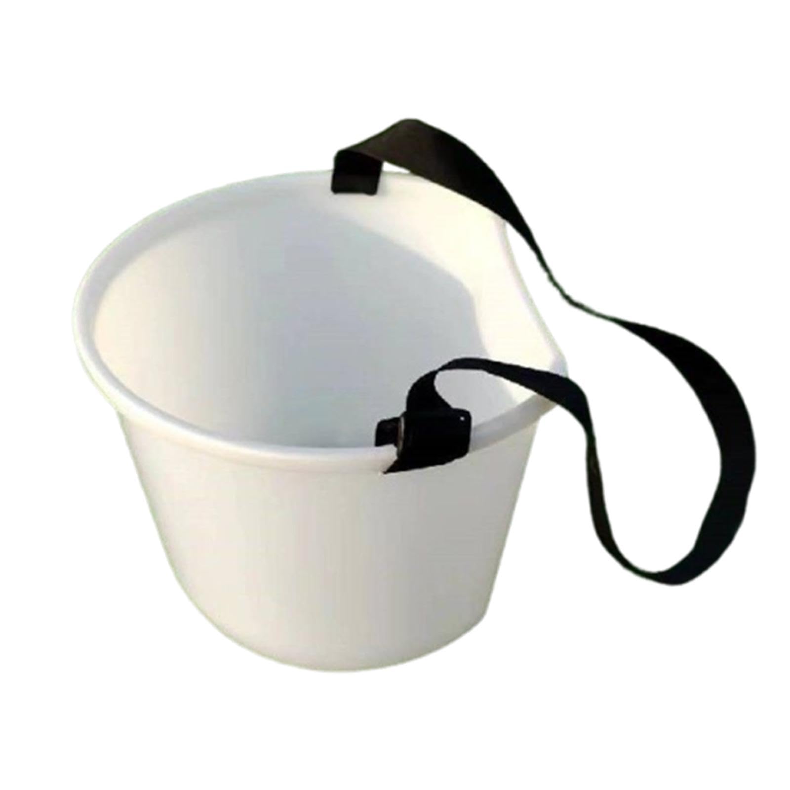 Gralara Cesta para Recoger Frutas con Correa de Hombro Ajustable, Organizador Multifuncional y Compacto para el jardín.