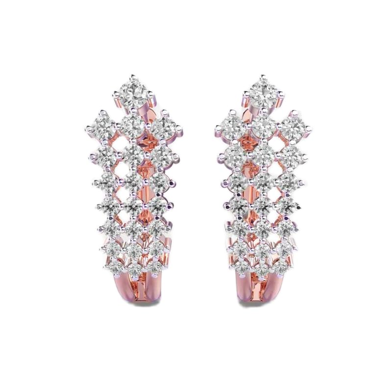 Boucles d'oreilles Mystica en argent sterling 925 et pierre fine 0,86 crt