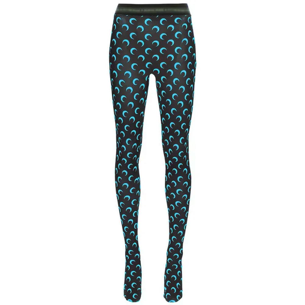 ZBDP - Tuta da donna alla moda, elastica, con stampa, estiva, casual, senza cuciture, aderente, sottile, leggings a vita alta