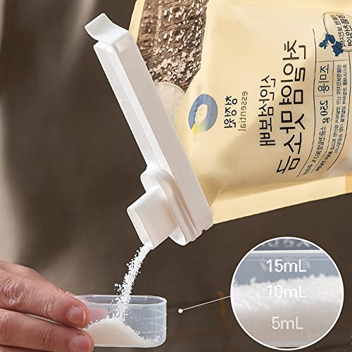 4 pezzi Clip Versare Cibo Clip Snack Conservazione...