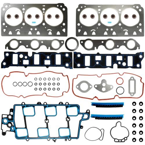 HS9917PT-3 3.8 Head Gasket Set Fit for Buick Chevy 3.8L OHV V6 1997-2005