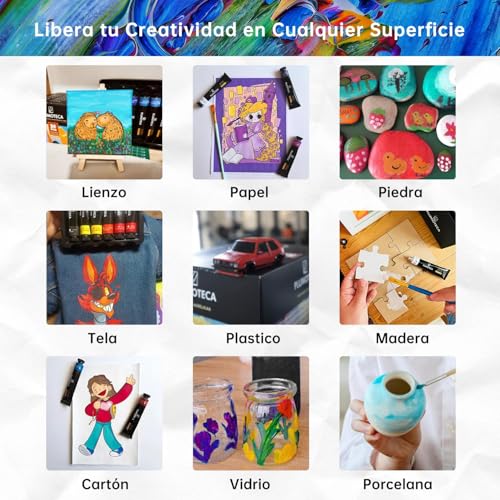 La Mejor Recopilación de Pintura para Pintar Ropa al mejor precio. 26 Pintura para Pintar Ropa marca PLUMOTECA (2)