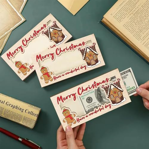 Porta-dinheiro de Natal para dinheiro,Cartões porta-dinheiro de Natal | Porta dinheiro surpresa de |