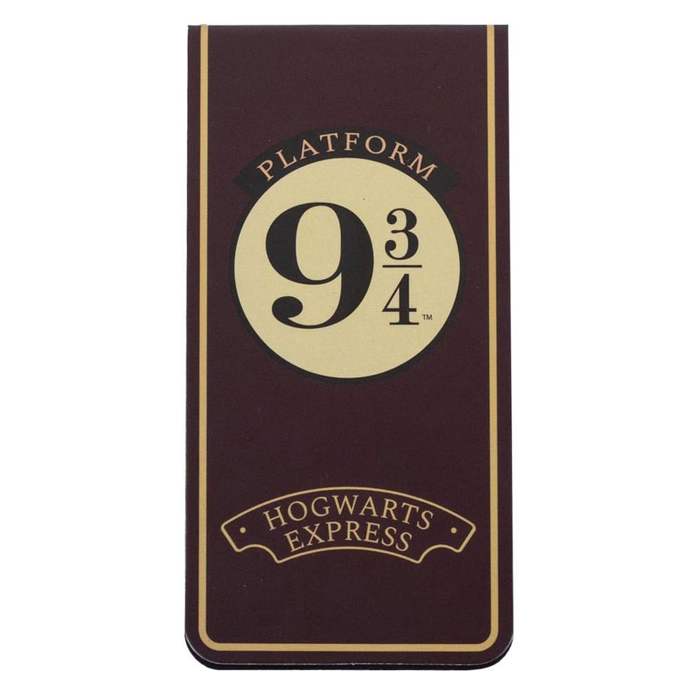 WARNER BROS HARRY POTTER PLATFORM 9 & 3/4 - (MAGNETIC BOOKMARK)