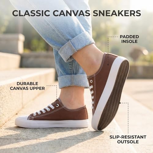 Image of Canvas Shoes for Women, Women's Fashion Sneakers
