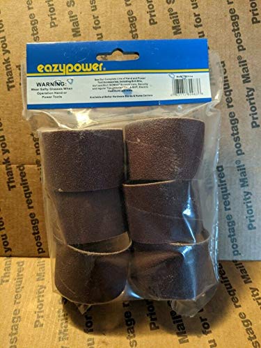 EazyPower Conjunto de 6 peças de manga para tambor 3,8 cm x 3,8 cm