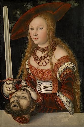 Loi et grâce Lucas Cranach Affiche Toile Décoration Murale 60x90