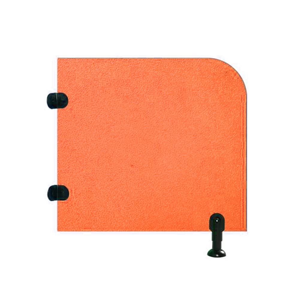 GJZQDKX Urinal Divider Privacy Screen,Urinal Partition Divider Screen - Waterproof Toilet Privacy Divider - Extra Protection for Public Restrooms - Durable Floor Baffles - Orange 90x40cm