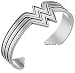 Alex and Ani Wonder Woman Rafaelian Silver Cuff Bracelet