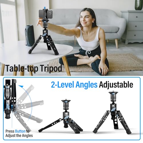 SIRUI SVM-165 Rapid Monopod for Cameras, 65” Carbon Fiber Monopod with Feet, One-Step Rapid Height Adjustment, Lightweight for DSLR Camera, Modular 3 in 1, Max Load 22lbs by Sirui - Image 8