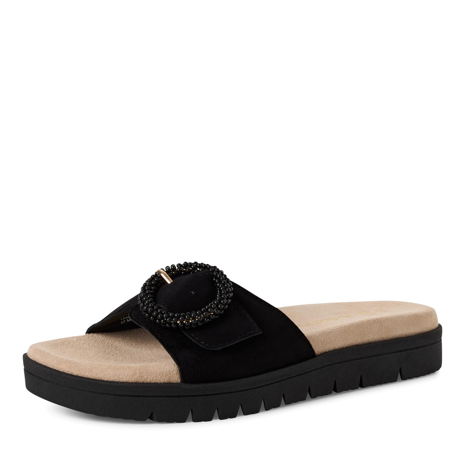 MARCO TOZZI Women's 2-27421-44 Sandals, black, 8.5 UK