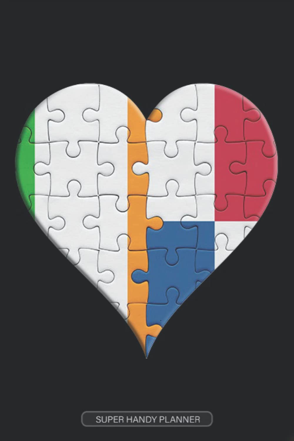 Planner: Irish Panamanian Flag United Heart Jigsaw Puzzle Flags Of Ireland Panama