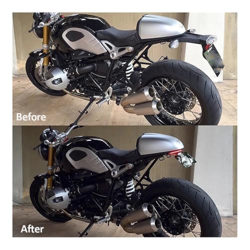 Support de clignotant LED moto et feu arrière frein anti-vibrations pour Scrambler