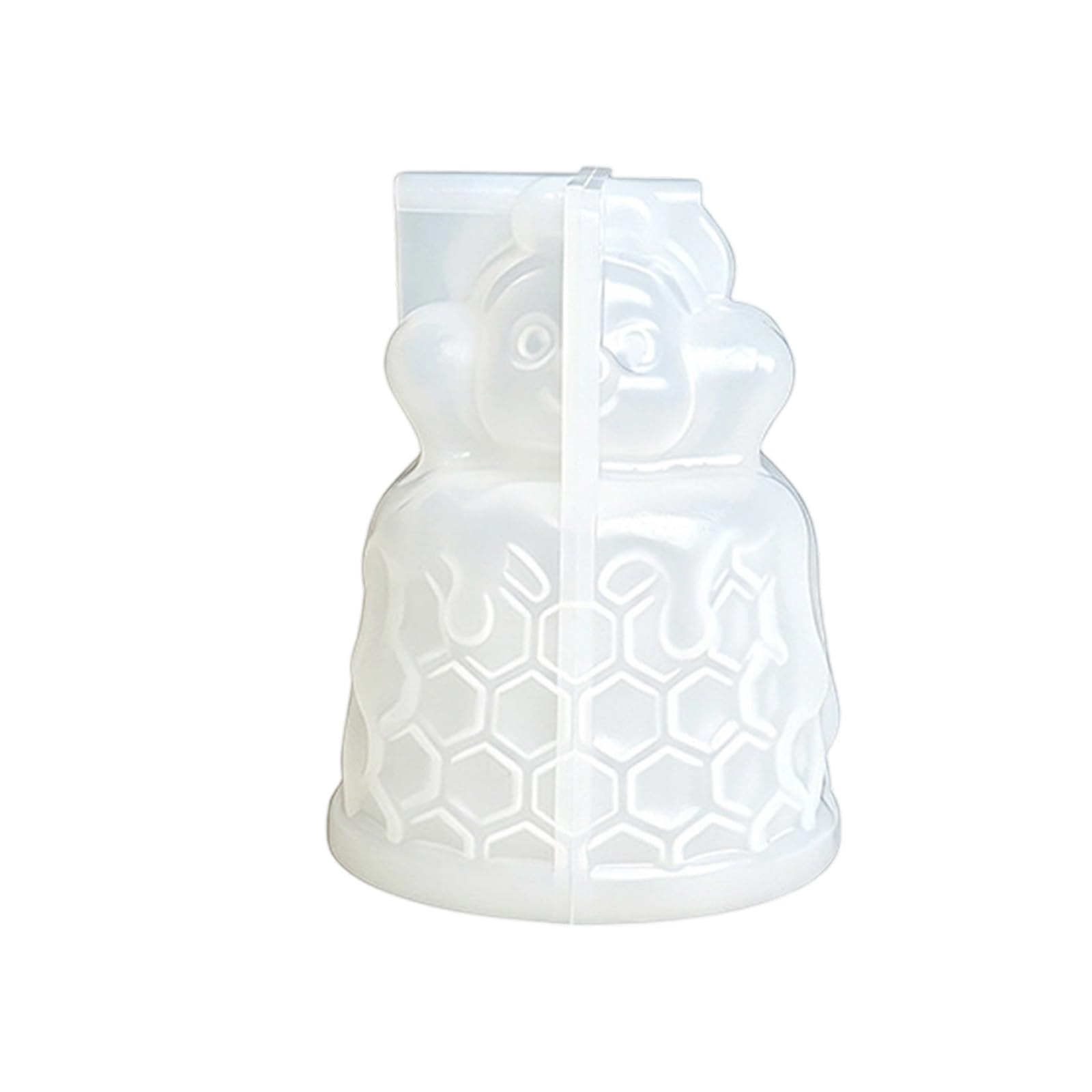 Zxfdsfdbnm Food Grade Silicone Honeycomb Bear Mold Craft Tool for Making Soap Crafting and Resin Projects Honeycomb Bear Silicone Mold