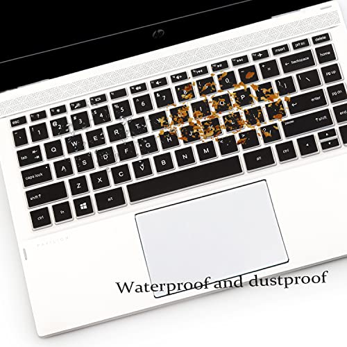 2 fundas protectoras de teclado para HP Pavilion x360 14 miniatura 4