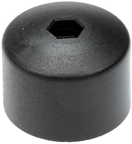 Dorman 611-644 Black Wheel Nut Cover, Push Type Compatible With Select Volkswagen Models, 5 Pack #TOP1