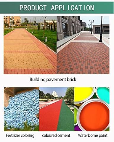 Image of Iron Oxide Pigment Powder Concrete Dye Colors | Vibrant Yellow Powdered Pigments for Cement, Mortar, Bricks, Tiles, Paint, Plaster & DIY Projects (4 Kg, Pack of 2)