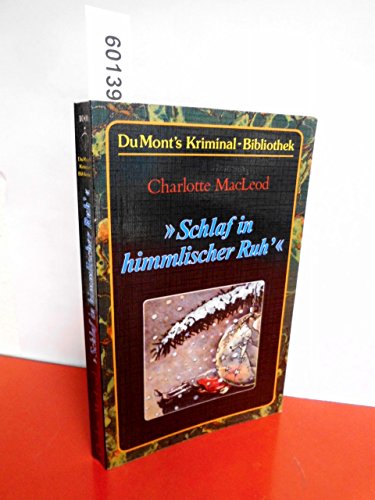 Schlaf in himmlischer Ruh [German] 3770118855 Book Cover