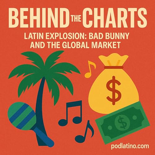『Latin Explosion: Bad Bunny and the Global Market』のカバーアート