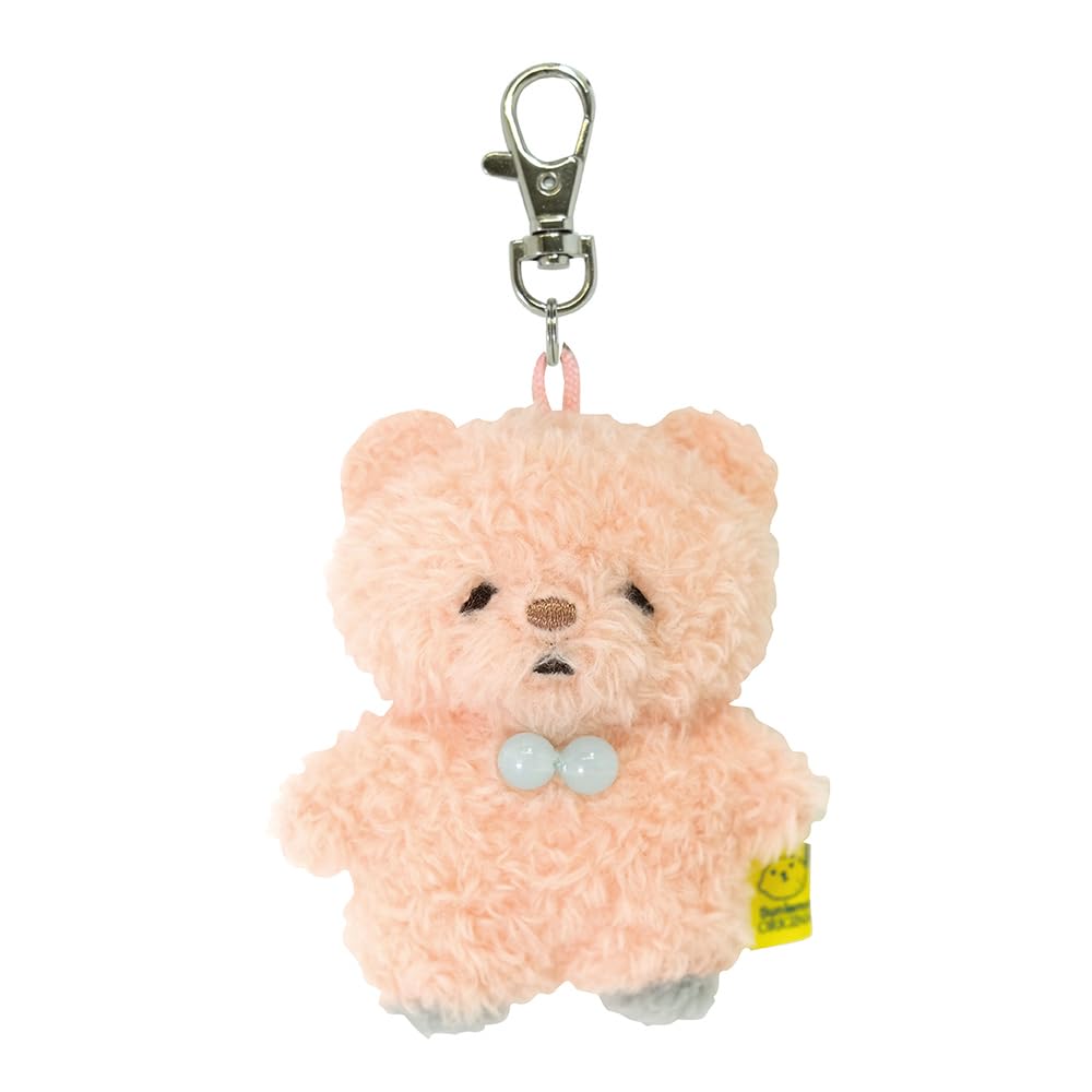 Amazon | サンレモン ふわふわたっとん キーチェーン くま PK 8×4×13.5
