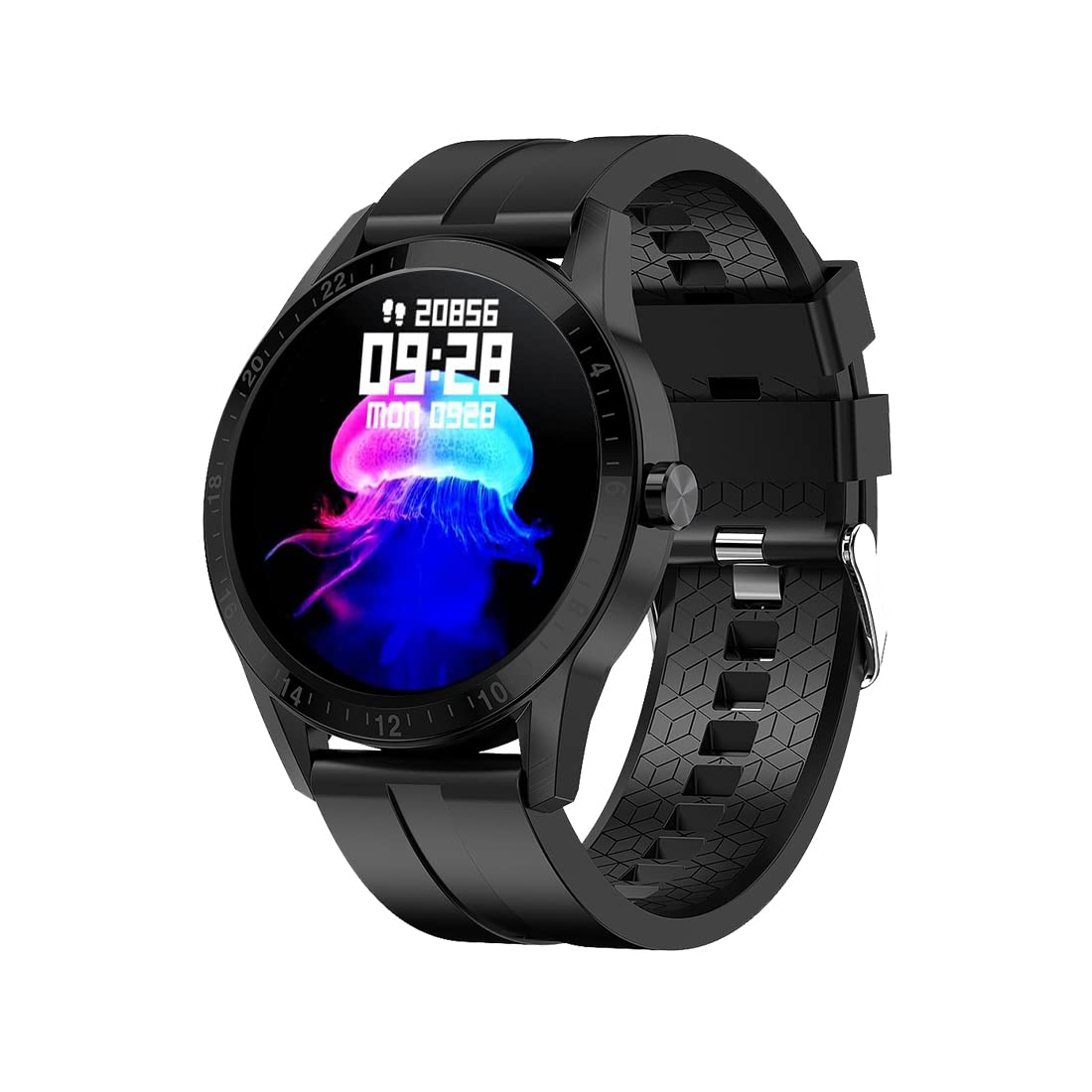 FireBoltt Talk Bluetooth Calling Smartwatch (Black), Free Size