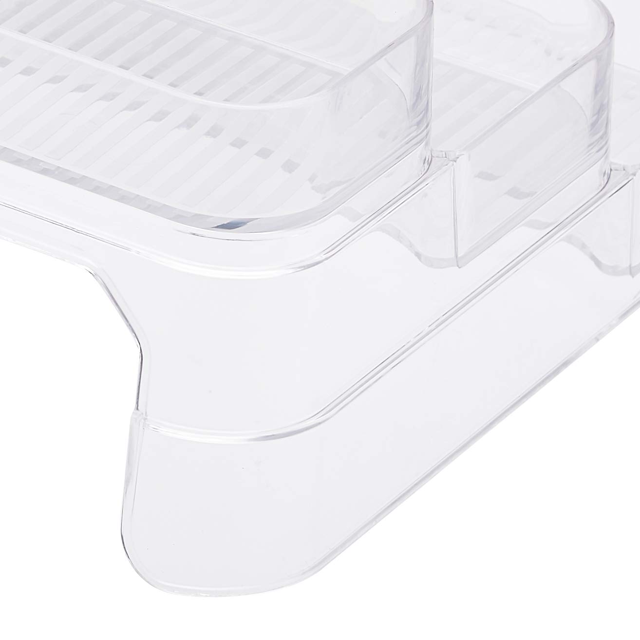 Buy Amazon Basics Tiered Plastic Kitchen Storage Bin Online at