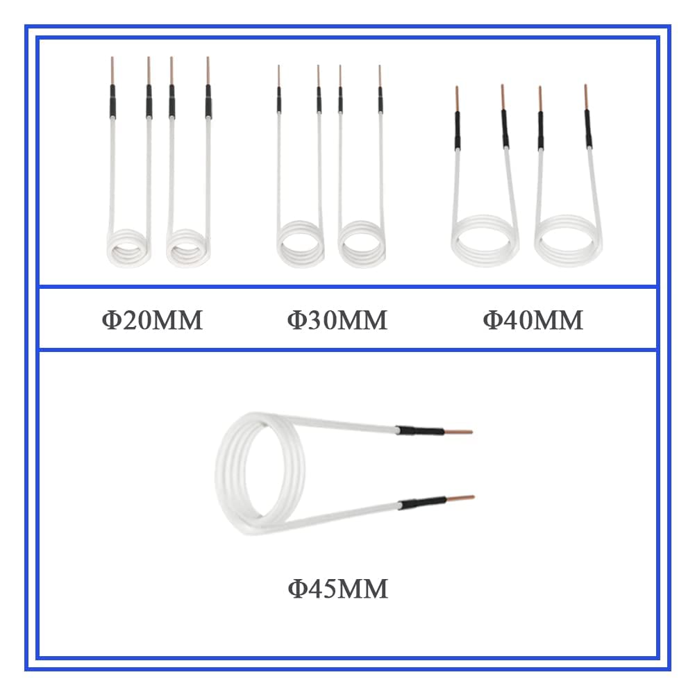 SOLARY 7 Pcs Bobines de Chauffage par Induction Magnétique