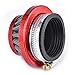 Air Filter with Veloctiy Stack & Choke Plate Replacement for Racing Goped V-Stack Zenoah G23LH G2D 23cc Sport Bigfoot Bladez Red