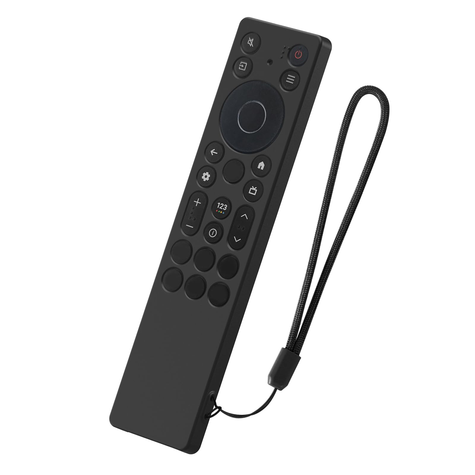 Buxuaaaa Lightweight Tvs Remote Sleeve with Smooth Surfaces and Fingerprint Resistance Perfect for C923A / RC813A Remote Case Remotes Control Covers Silicone Glowing Protective Case