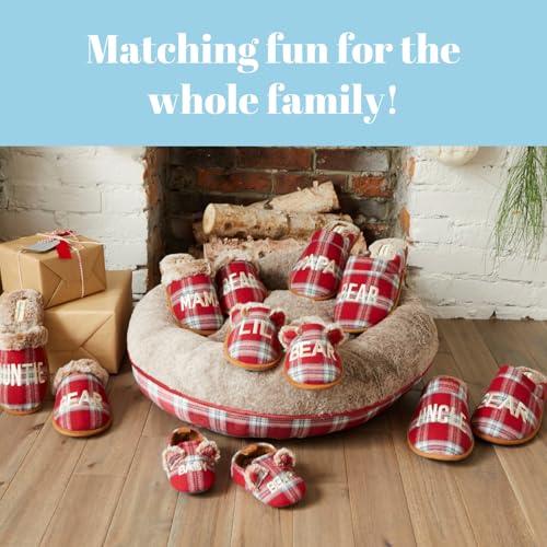 Dearfoams Women's Gifts for Mom Cute Cozy Mothers Day Mama Bear Slipper3