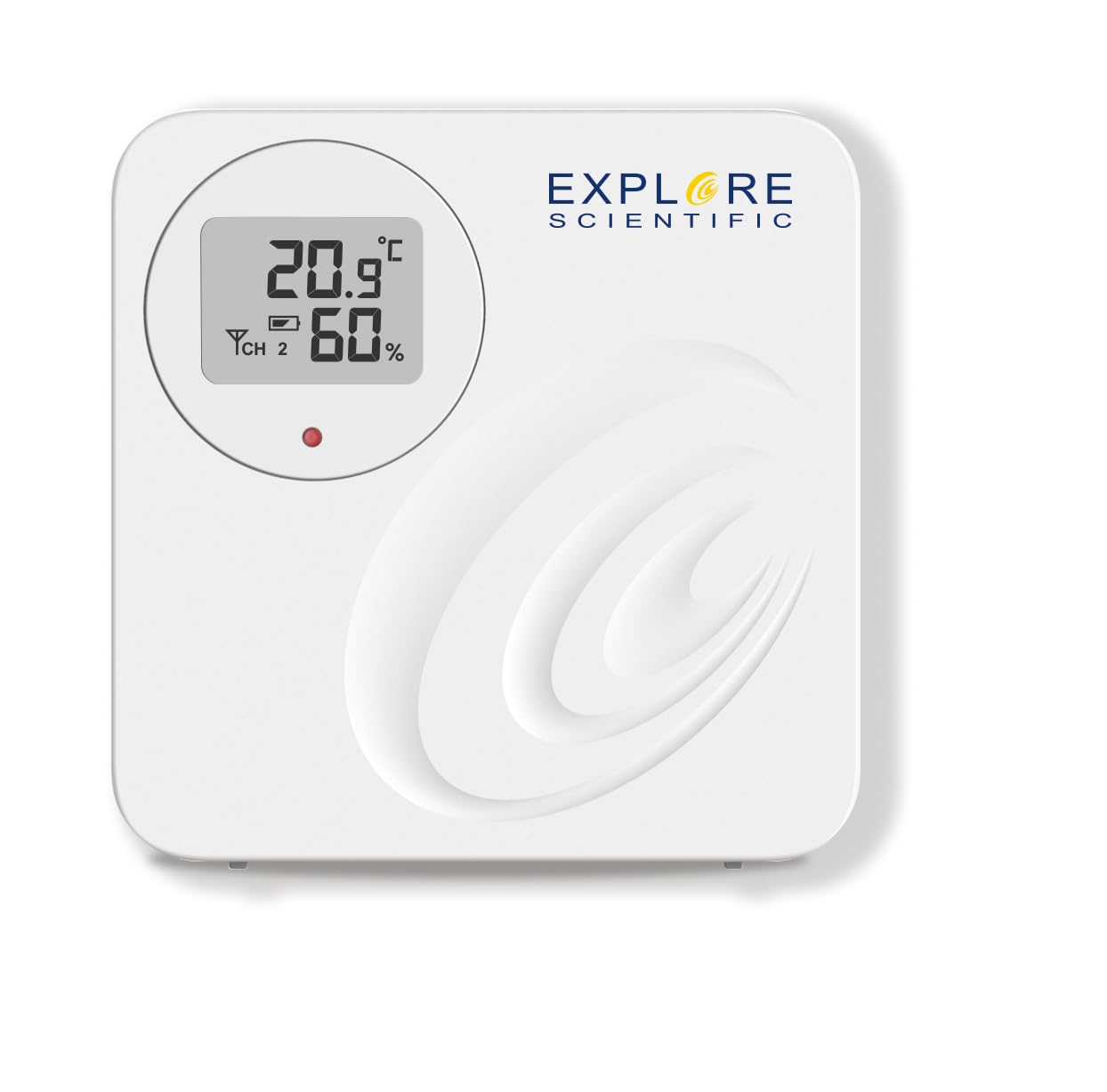 Explore Scientific Station météo numérique avec écran LCD animé, température et humidité Crystal Vision Mini Deluxe WSH5000