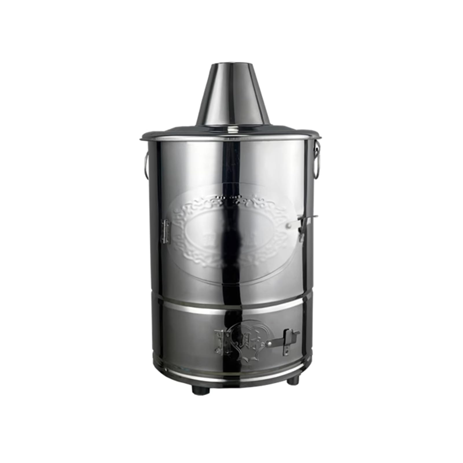 Brasero Exterior, Quemar Barril, Jaula Incineradora con Chimenea, Contenedor Incinerador para Jardín con Gancho para Fuego, para Papel, Hojas, Basura, Patio Trasero, Hoguera