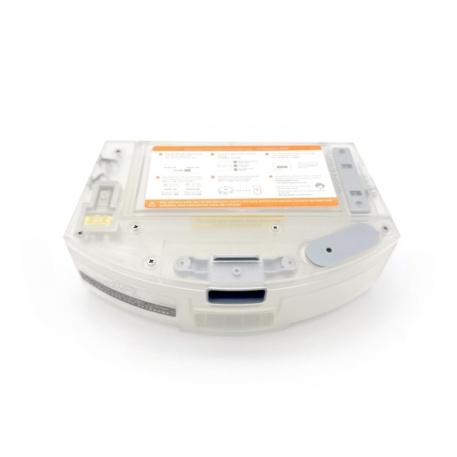 Compatible Avec ROIDMI, Compatible Avec EVE, Plus Réservoir D'eau Et Bac À Poussière, Unité 2 En 1 For Aspirateur Robot, Pièces Détachées Et Accessoires, Boîte À Poussière