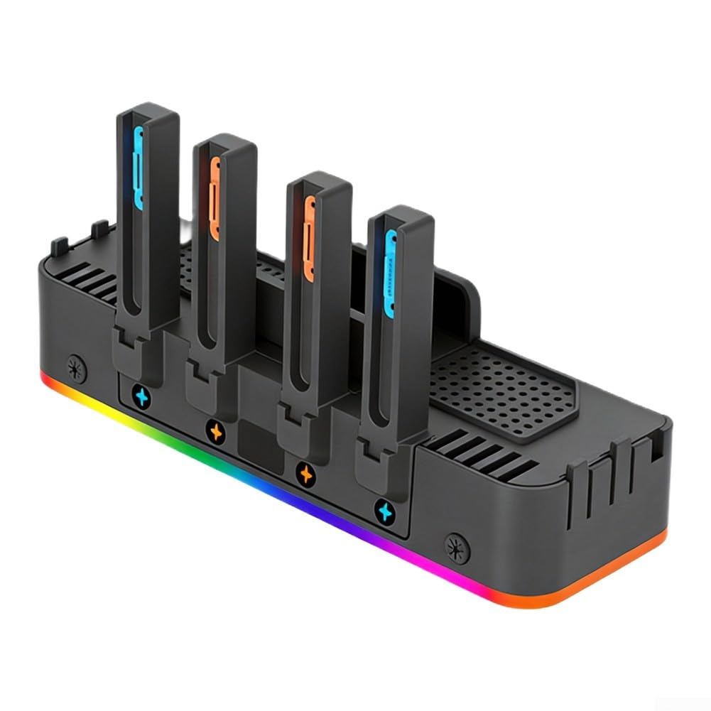 Staffa da parete RGB migliorata per controller Nintendo Switch 2 che supporta display ordinato e appeal visivo