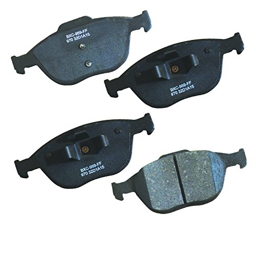 Image of Bendix Premium SBC970 Ceramic Front Brake Pads for Ford Focus 2004-2002, Transit Connect 2013-2010