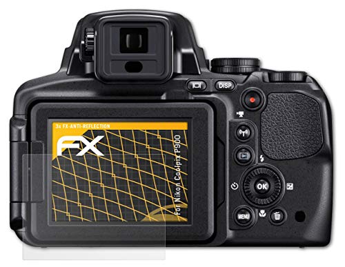 AtFoliX Panzerfolie Für Nikon Z 50 - Antispiegelung & Stoßschutz In 3-fach Ausführung