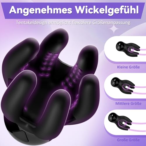 Eichelvibrator für Männer mit 10 Vibrationen zur Stimulation