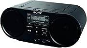 ソニー AUX CDラジオ ZS-S40 : FM/AM/ワイドFM対応 ブラック ZS-S40 B