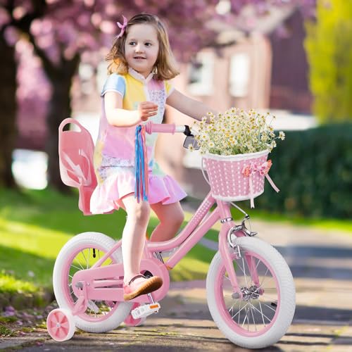 Image of Glaf Toddler Girls Bike for Age 2-12 Years Old