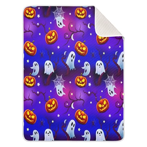 Burbuja Halloween Elements Baby Blanket for Boys Girls, Nursery Soft Warm Swaddling Receiving Baby Blankets, 30x40 in Toddler Blanket