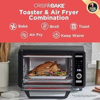 BLACK+DECKER Crisp 'N Bake™ 6-Slice Digital Air Fry Toaster Oven
