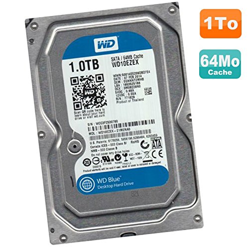 Western Digital WD10EZEX-21M2NA0 - Hard disk da 1 TB, SATA III, 3,5", 7200 giri/min, 64 MB