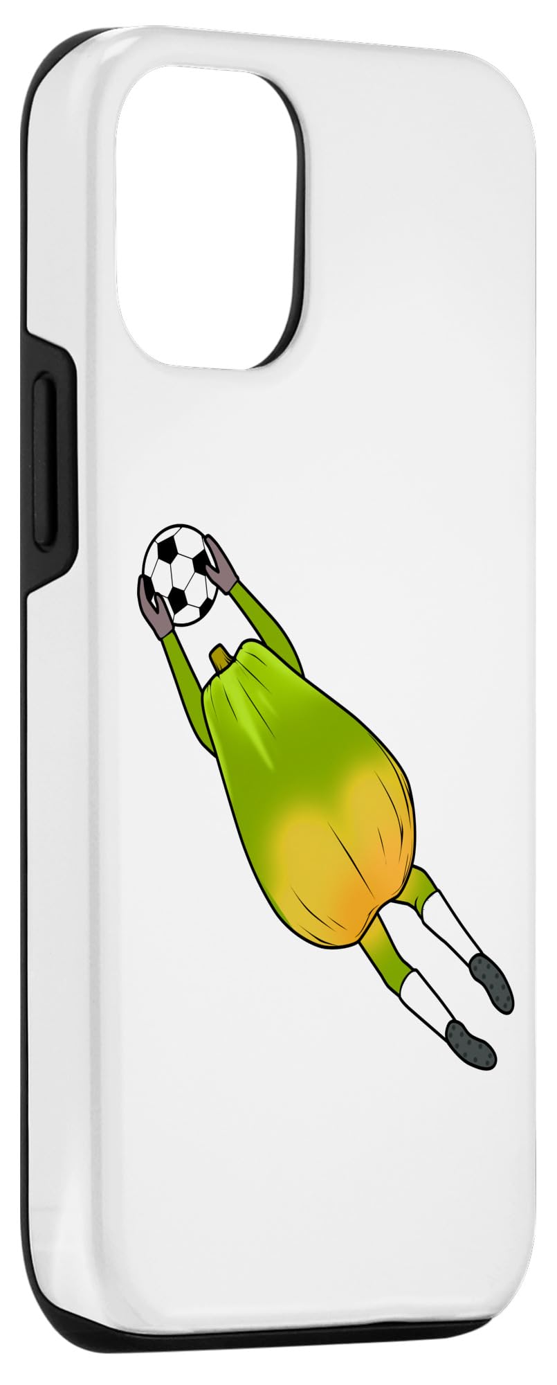 iPhone 15 Papaya Soccer Player Ball Sports Hobby Case - Image 3