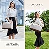 LOVEVOOK Laptoptasche 15,6 Zoll Handtasche Damen, Arbeitstasche Lehrertasche Aktentasche Groß, Schultasche Shopper Handbags for Women, PU Leder Tote Bag Business Notebooktasche für Büro Uni Arbeit #1