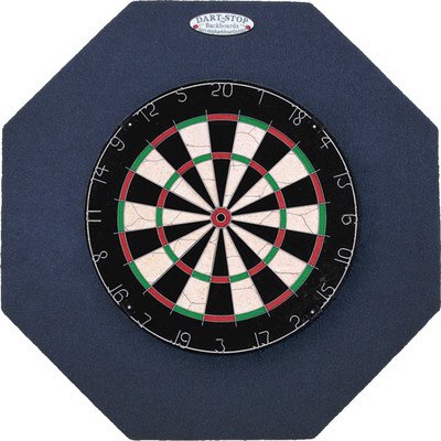 Dart-Stop Pro Series 29" Octagonal Backboard in Burgundy Color: Indigo