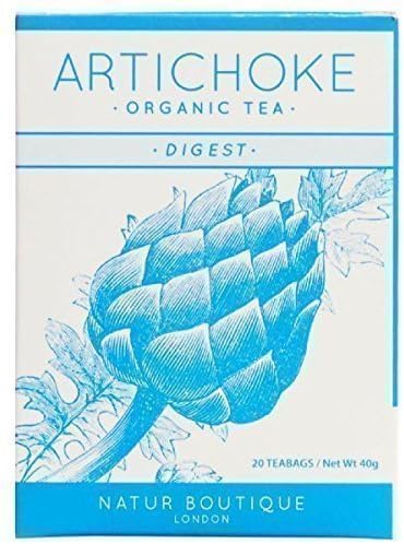 (12 PACK) - Natur Boutique - Organic Artichoke Tea | 20 sachet | 12 PACK BUNDLE