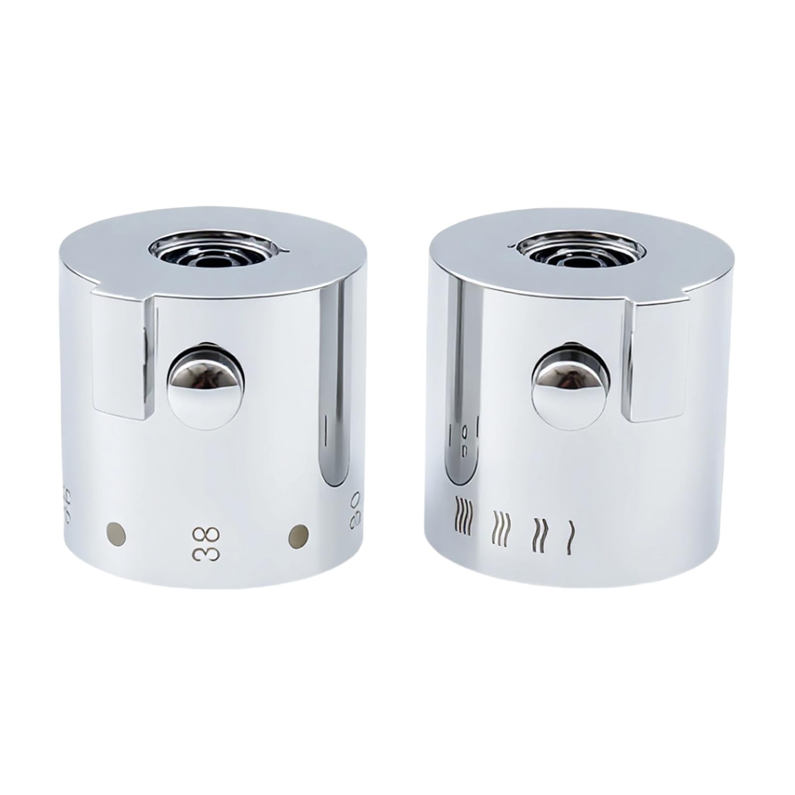 Jdieoqa Multicolor Thermostatic Handle Replacement Bathtub Shower Mixer Control Thermostatic Handle Temperature Control Knob Handles Bathroom Faucets Thermostats Parts