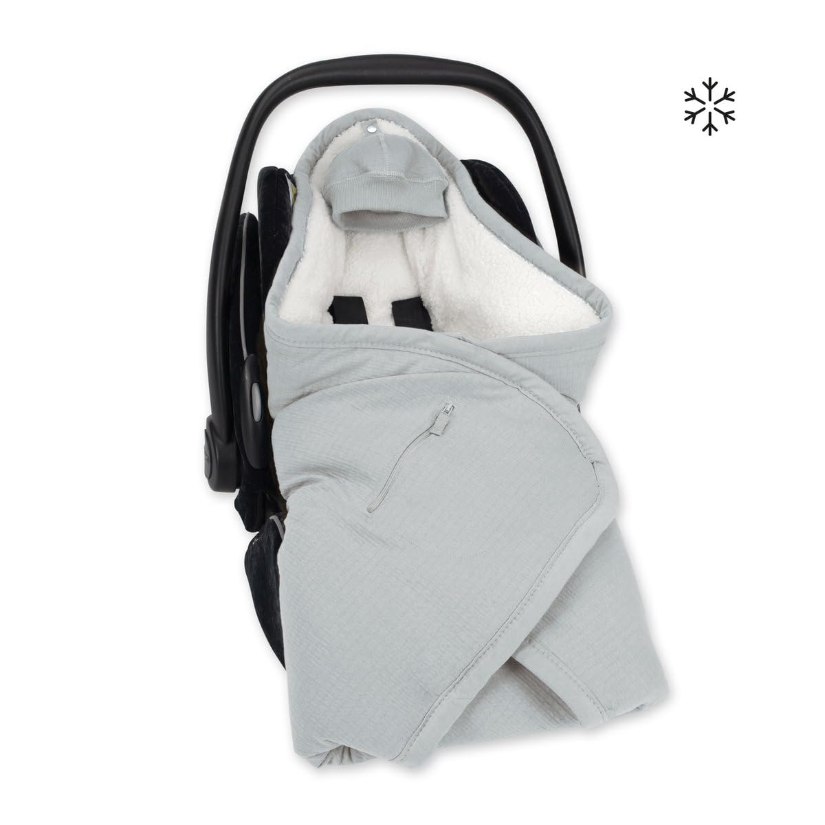 Nid d'ange Biside hiver polaire Gris - Bemini
