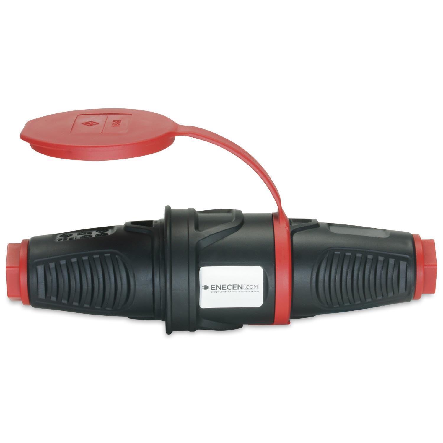 Verlängerungskabel 230V/16A IP44 PVC K35 AT-N07V3V3-F 3x1,5 mm² gelb mit Gummi ST/KU BD 25m