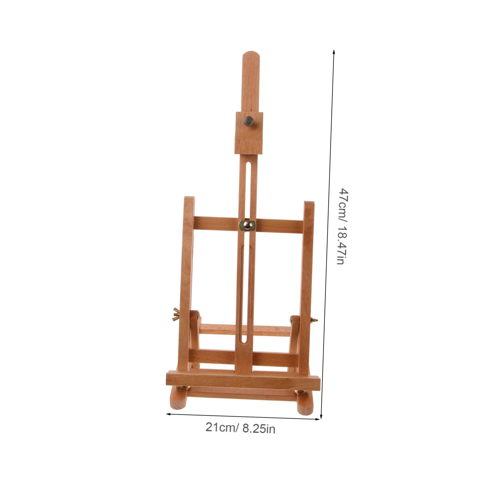 Chevalet de Peinture en Bois pour Débutants et Adultes, Présentoir